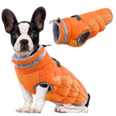 LeLePet dog coat waterproof jacket keeps your dog warm and dry outdoors.