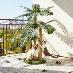 LEMONDA cat scratching post assembly step guides quick setup.