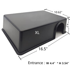 Leoterra XL material closeup highlights durable plastic that's easy to clean.