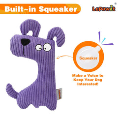 Lepawit squeaky dog toy size-9-1x5-9 is ideal for small and medium dogs.