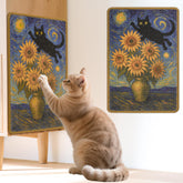 lesissmer sisal cat scratcher mat front view shows stylish decor and furniture protection