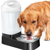 Lesotc automatic water dispenser full-tank shows large capacity for busy multi-pet homes.