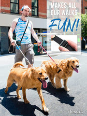 lesotc dog water bottle 800ml capacity ideal for long walks and hikes.