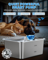 Lesotc seven-layer filtration removes debris for clean, fresh-tasting water.