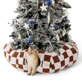 LE SURE Lesure cat tunnel bed plush interior for cozy naps.
