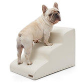 LE SURE Lesure dog stairs side view showing stability for small pets.