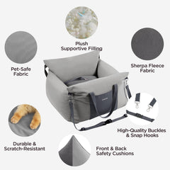 LE SURE Lesure memory foam filling provides cushioned support