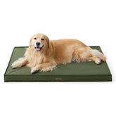 LE SURE outdoor dog bed egg-crate-foam provides orthopedic-like support for XL dogs.