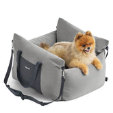 LE SURE Lesure small dog car seat front view for safer travel