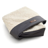 LE SURE XXL sherpa warm-side dog bed cover for cozy year-round comfort.