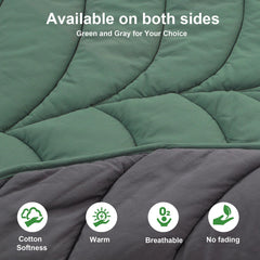 Letalong couch-protection blanket shields furniture from fur and spills.