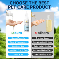 LetsFeed pet steam brush mist operation provides a gentle cooling spray for sensitive coats.