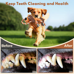 Letsmeet Dog Toy rope design invites interactive play and mindful chewing.