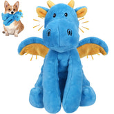 Letsmeet juguete perro interactivo con sonido de chirrido para juego estimulante