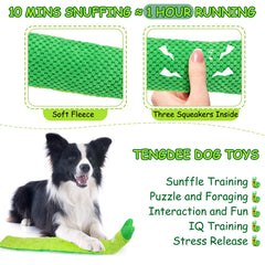Letsmeet juguete perro puzzle de olfato para entrenamiento y recompensa