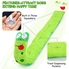 Letsmeet juguete perro sonido divertido para estimular juego y curiosidad
