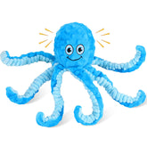 Letsmeet squeaky octopus head toy boosts interactive play and engagement.