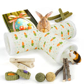 LEXASTLE Bunny Tunnels folded compactly for easy storage and travel.