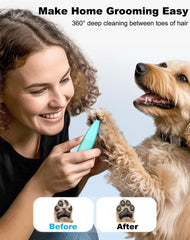 Lexflext paw trimmer ceramic blade for smooth, safe grooming