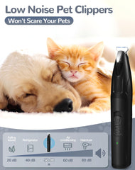 LEYOUFU cordless design enables easy home grooming anywhere