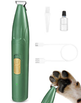 LEYOUFU dog clippers green body for smooth grooming at home