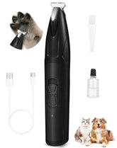 LEYOUFU dog clippers with LED light for precise paw trimming
