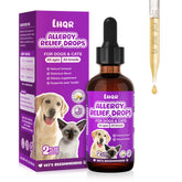 LHQR Liquid Allergy Drops packaging shown for easy at-home daily use