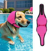 LIANZIMAU dog ear covers during bath keep ears clean and dry.
