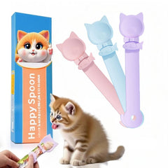 LICKJIMO 3PCS treat dispenser pack for mess-free cat feeding