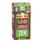 Licks Dog Zen Calming bottle highlights all-natural calming aid for dogs during stress