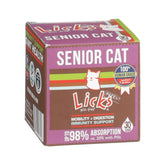 Licks Pill Free Senior Cat joint-support packets for easy licking