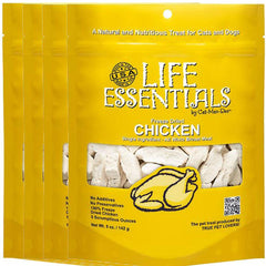 Life Essentials by Cat-Man-Doo four-pack packaging for convenient daily rewards.