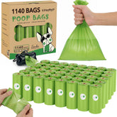 Lifegogo bolsas de heces para perro, gran capacidad para paseos sin derrames