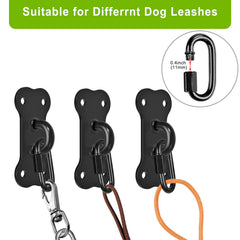 Lifeswell welded construction ensures durable, reliable leash hanging for all dogs
