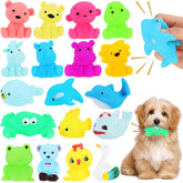 Liliful 18-pcs squeaky dog toys pack for interactive play and fetch.