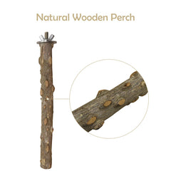 LIMIO Branch perch size highlights 8 inch length for small-bird setups