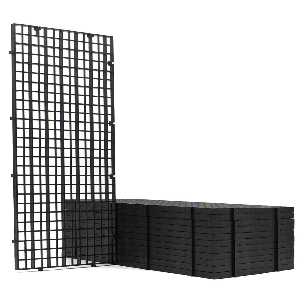 LINLAN aquarium grid large view showing sturdy divider for flexible tank layouts