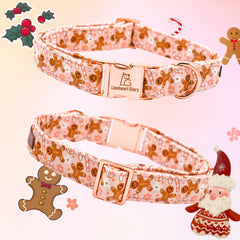 Lionheart Glory adjustable soft cotton dog collar ensures gentle, comfortable fit