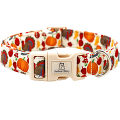Lionheart Glory turkey dog collar unique design for festive flair and comfort