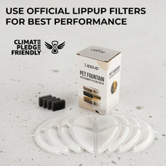 LIPPUP activated carbon stage demonstrates odor and impurity removal for cleaner water.