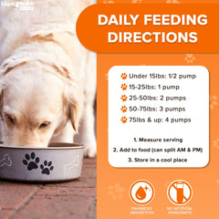 LIQUIDHEALTH K9 Omega 3 promotes immune function and vitality.