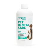 LIQUIDHEALTH Pet Dental Care Water Additive bottle for fast-acting breath freshening.