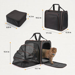 LitaiL breathable fabric promotes airflow for calmer car journeys.