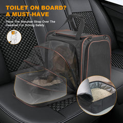 LitaiL dimensions 17.3 x 12.9 x 16.2 inches fit in cars.