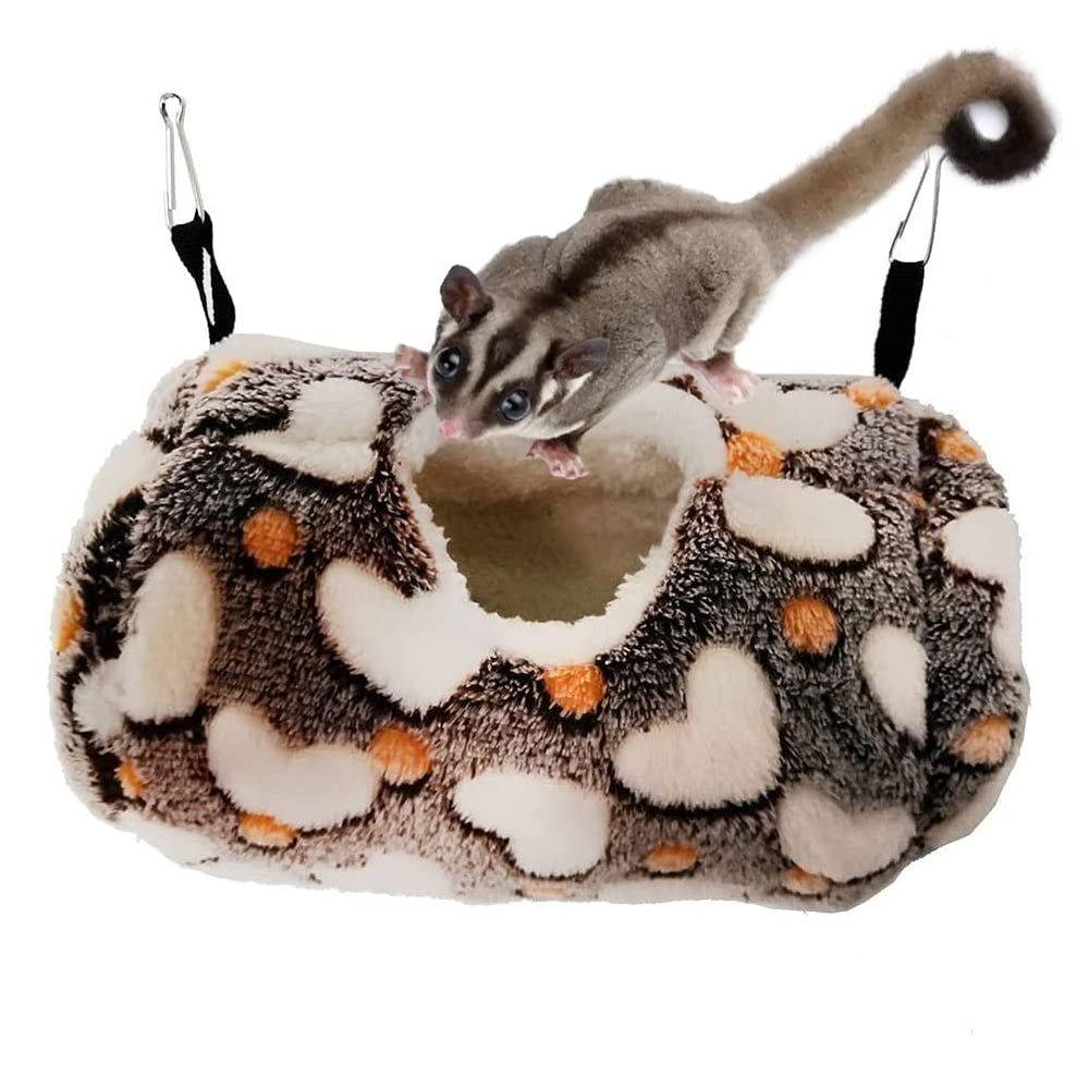 Litewoo sugar glider sleeping pouch close-up shows warm fabric for cozy naps.