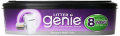 Litter Genie Refill 3 Pack packaging image highlighting frustration-free packaging for easy setup