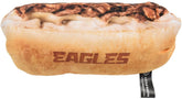 Littlearth Philadelphia Eagles cheesesteak hoagie toy side view with plush texture and fan appeal