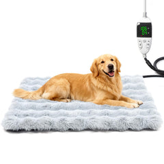 Littlo Kozytail heating pad thermostat control displaying 12 heat levels for precise warmth.