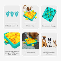 LiuMelinda dog puzzle advanced blue board level adjustments for progress