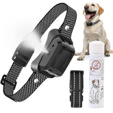 LivelyLeap citronella bark collar front view for versatile training.